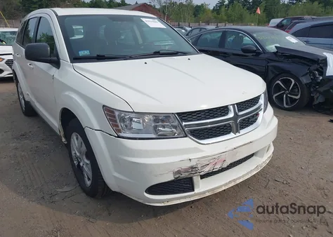 2014 Dodge Journey American Value Pkg z USA, uszkodzony, nr VIN 3C4PDCAB1ET151377